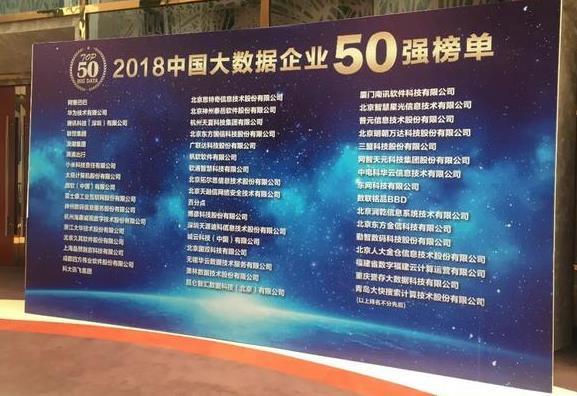 K8凯发集团北京分公司受邀加入2018（第三届）中国大数据工业生态大会